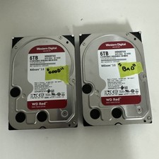 Western Digital WD Red 6TB WD60EFAX NAS Hard Drive SATA 5400RPM 3.5 - SMART Good picture