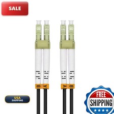 Jeirdus 15Meters 50FT LC LC 10G OM3 Outdoor Armored Duplex 50/125 Fiber Optic picture