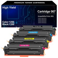 4PK CRG-067 Color Toner Cartridge for Canon MF650C LBP630C MF656Cdw LBP633Cdw picture