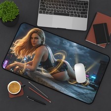 Black Canary DC Comics Gaming Mouse Pad Desk Mat Gamer Setup picture