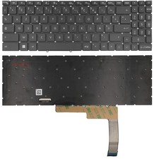Original FRENCH Keyboard MSI Creator Z16P B12UG B12UHT Z17 A12UET Per-Key RGB picture
