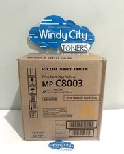 Ricoh MP C8003 Toner Cartridge 842197 Yellow 47,000 Page Genuine OEM Sealed NEW picture