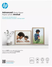 HP Advanced Photo Paper Glossy 65 lb 8 x 10 in. (203 x 254 mm) 25 sheets 6J777A picture