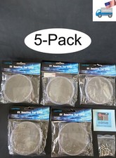 5-pack: NEW Lamptron Clear 92mm Mesh UV Sensitive PC Cooling Fan Filter w/Screws picture