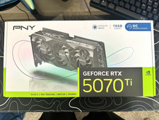 PNY GeForce RTX 5070 Ti OC 16GB GDDR7 PCIe 5.0 Graphics Card Stealth Mode picture