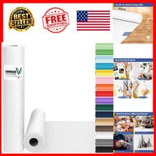 Kraft Paper Roll 17.5 x 100 Feet White Wrapping Paper Art Drawing Crafts Packing picture