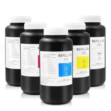 5x1000ML/Bottle High Quality  Flex UV Ink for Plastics for Ricoh 5420 Printer picture