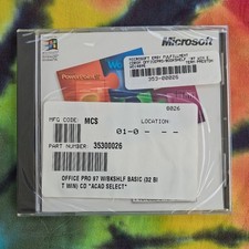 Microsoft Office 97 Professional Edition Word Excel PowerPoint Access ~ SEALED picture