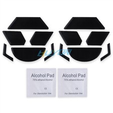 2 Sets Black Rounded Curved Edges Mouse Feet Skates for Logitech G900 Mouse picture