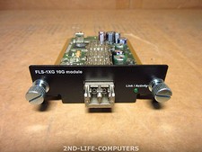 Brocade FLS-1XG 10G Gigabit Module Foundry Networks W/ TRANSCEIVER - FROM LS 624 picture