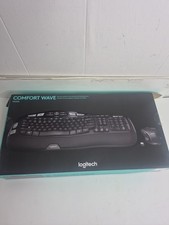 Logitech K350 Comfort Wave Wireless Keyboard & M525 Mouse Combo w/Unifying USB picture
