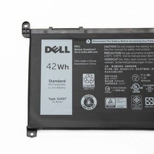 Genuine Dell Chromebook 3100 3180 3189 5190 3181 42wh Battery Y07HK FY8XM 51KD7 picture