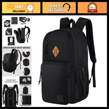 Anti-Theft Laptop Backpack with USB Charging, Water-Resistant Travel Bag for Col picture