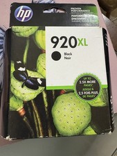 Genuine New HP 920XL Black Ink Cartridge Original OEM picture