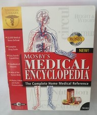 Mosby's Medical Encyclopedia PC CD-ROM for Windows Big Box NEW UNUSED Resealed picture
