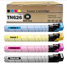** NEW Konica Minolta Toner | TN-328 / TN-626 | Black/Color | Compatible | 4-Pak picture