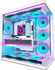 HYXN H1 ATX PC Case Mid Tower with 7 ARGB PWM Fans Type-C picture