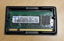 Samsung 256MB, PC2-3200S-333-10-C1 DDR2 RAM 200 PIN SO DIMM M470T3354BZ0-CCC picture