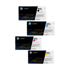 Genuine HP 507A Toner Set CE400A CE401A CE402A CE403A CMYK picture
