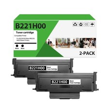 2 Pack B221H00 Black High Yield Toner Cartridge Works for Lexmark B2236 B2236... picture