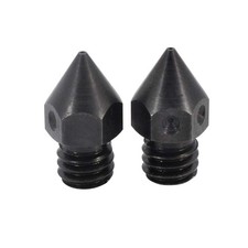 2pcs High Temperature Sharp Hardened Tool Steel MK8 Nozzle 0.6mm Compatible w... picture