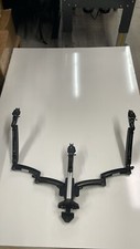 CHIEF Ergonomic Triple Monitor Mount for Desktop - Adjustable Monitor Arms picture