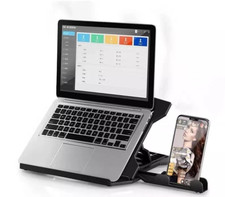 Adjustable Multi-Angle Rotating Laptop Stand Holder Portable compatible 10