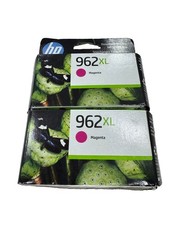 LOT OF 2 GENUINE HP 962XL HIGH YIELD MAGENTA INK CARTRIDGE picture