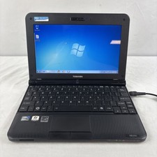 Toshiba NB255 Intel Atom 1GB Ram 140GB HDD Windows 7 Black w/ Charger picture