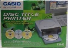 Casio CW-50 CD/DVD Disc Title Printer picture