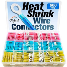 600Pcs Heat Shrink Wire Connectors Electrical Kit - Oiojuct Marine Automotive Cr picture