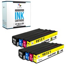 CMYi 8-Pack Compatible 981X Ink fits HP PageWide Enterprise Color MFP 586dn picture