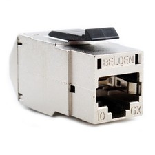 BELDEN RVAMJKSME-S1 SHIELDED CAT6A REVCONNECT MODULAR JACK, RJ45, 10GXS 10G, STP picture