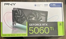 PNY NVIDIA GeForce RTX™ 5060 Ti OC Dual Fan Graphics Card 16GB GDDR7 128-bit™ picture