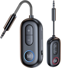 Transmisor Receptor Bluetooth 5.4 2en1 Audio Inalambrico Auriculares TV Coche picture