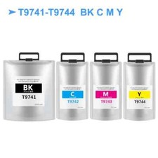 T9741-T9744 Replacement Ink Bag with Pigment Ink Compatible with Epson WF-C869Ra picture