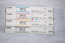 Cosmetic Genuine Canon GPR-31 CMYK Toner Cartridge iR AD C5030/C5035/C5235/C5240 picture