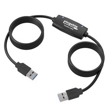 Plugable USB Transfer Cable, Unlimited Use, Transfer Data Between 2 Windows P... picture