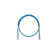 8 ft Panduit UTPSP8BUY 24 AWG Copper Cat 6 UTP Patch Cord Blue picture