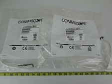 Lot of 2 New NOS Commscope CO1 Cat 5e CAT5e UTP CM White 3ft Cable CO155D2 SKUS1 picture