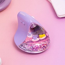 Pokemon Ditto Wireless Vertical Mouse 2.4GHz Ergonomic USB Receiver Leto picture