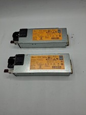 (2) HP 800W Power  723599-001 723600-101   HSTNS-PD41 REV 14 picture