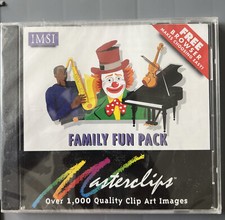 IMSI Masterclips Family fun Pack 1000 Images Vector Collection Windows PC picture
