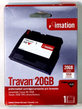 Imation 20GB/10GB Travan TR-5 NS Data Tape Cartridge NS20 New Sealed picture