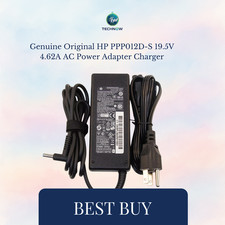 Genuine Original HP PPP012D-S 19.5V 4.62A AC Power Adapter Charger picture