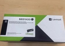 Lexmark 66S1X00 Laser Toner Cartridge Black 1/Pack Original New picture