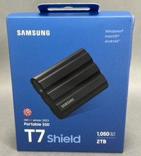 ⭐NEW SEALED⭐ Samsung T7 Shield 2TB USB-C Portable SSD, Black picture