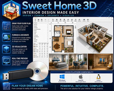 Sweet Home 3D | Interior Design Floor Plan Render | Win Mac Linux picture