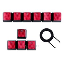 US Stock Corsair Red 10Keys FPS Backlit Keycaps for Cherry Gaming Key Switches picture