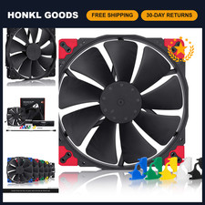 High-Performance 200mm Quiet PWM Fan - Noctua NF-A20 Chromax Black, Low Noise picture